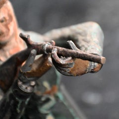 Early 20th Century Folk Art Huntsman Figure