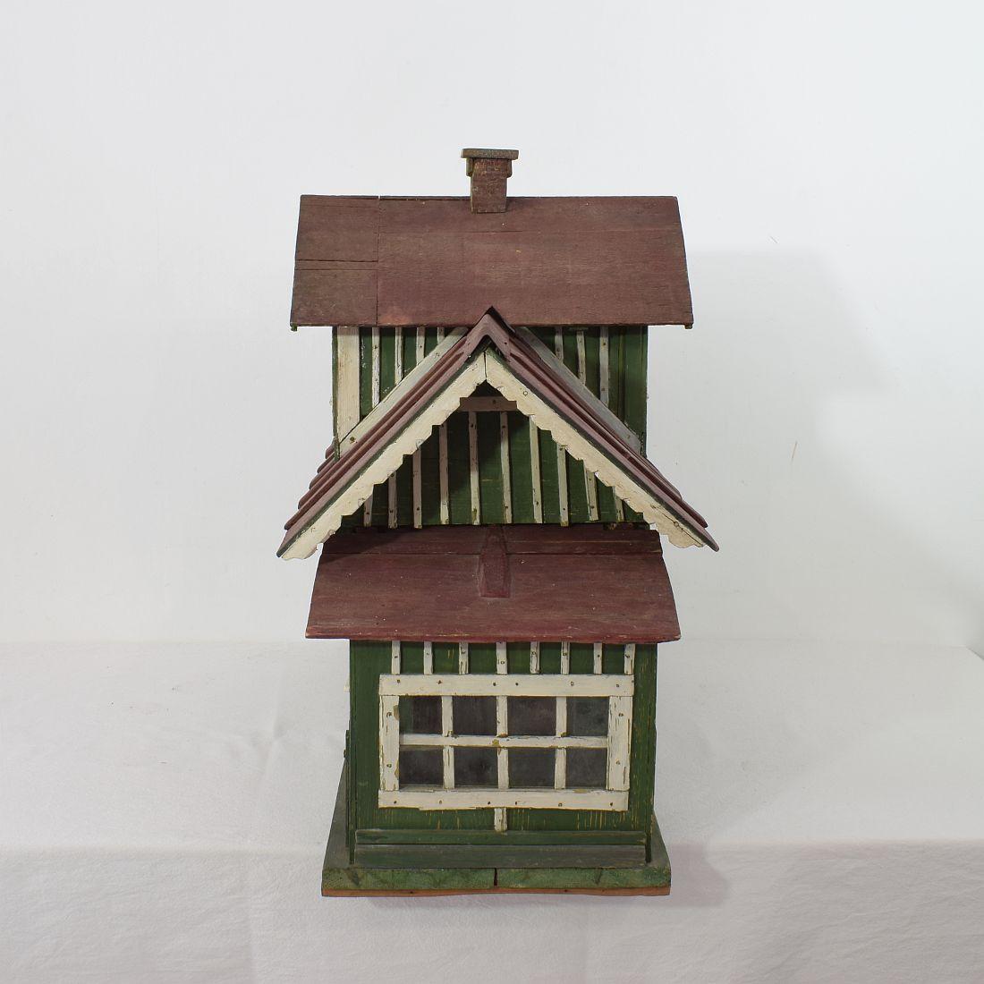 Early 20th Century Folk Art Middle European Model of a House 2