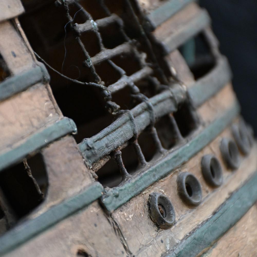 Brass Early 20th Century Folk Art Scratch Built Ship For Sale