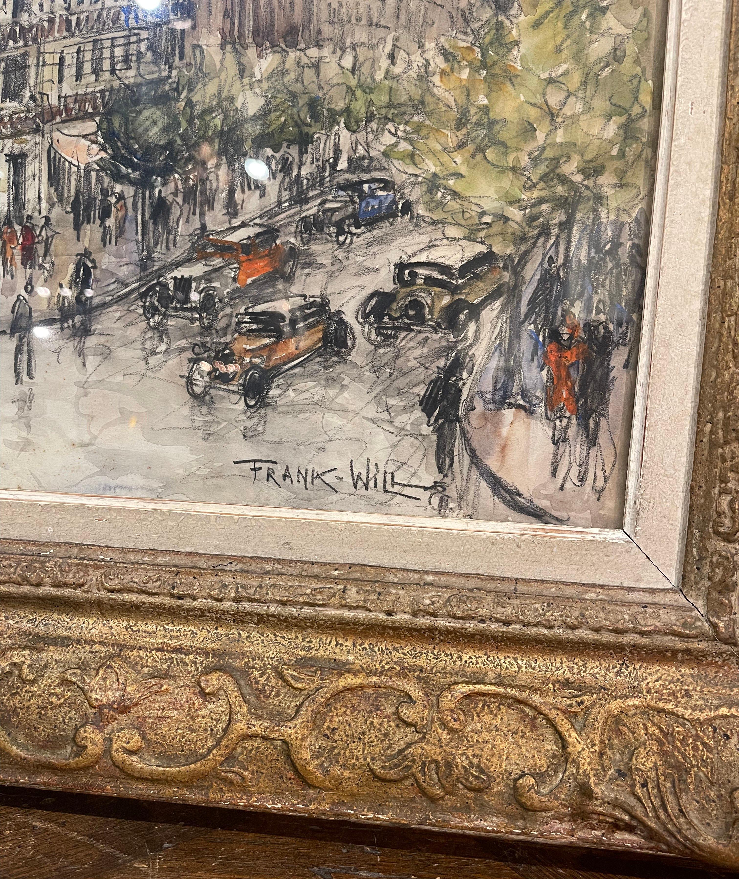 Early 20th Century Framed Watercolor 