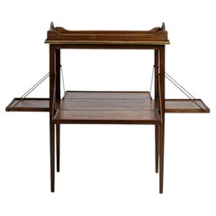Early 20th Century France Rich Mahogany Mahogany Washstand With Mirror