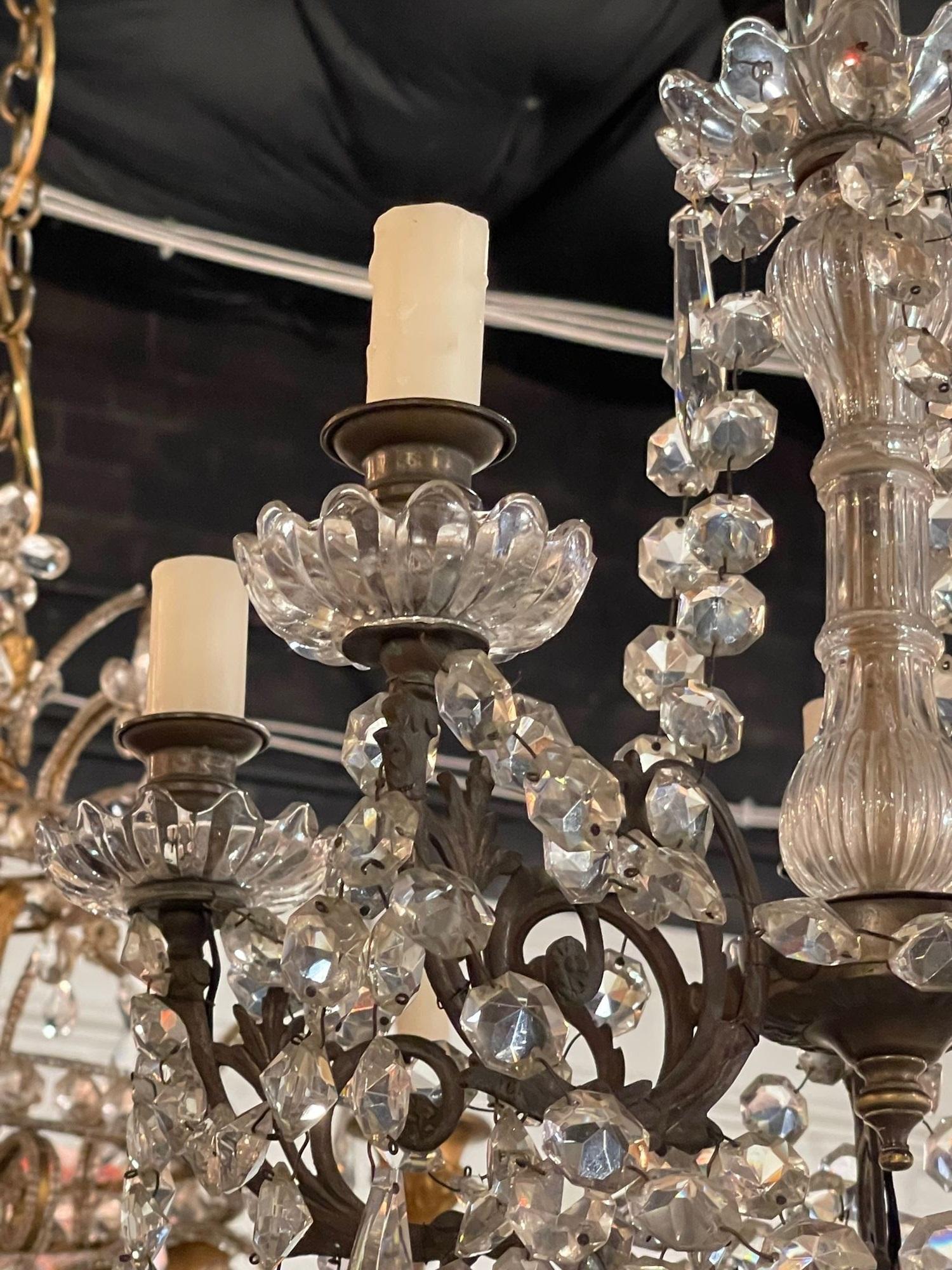 Early 20th Century French 5-Light Chandelier For Sale 1