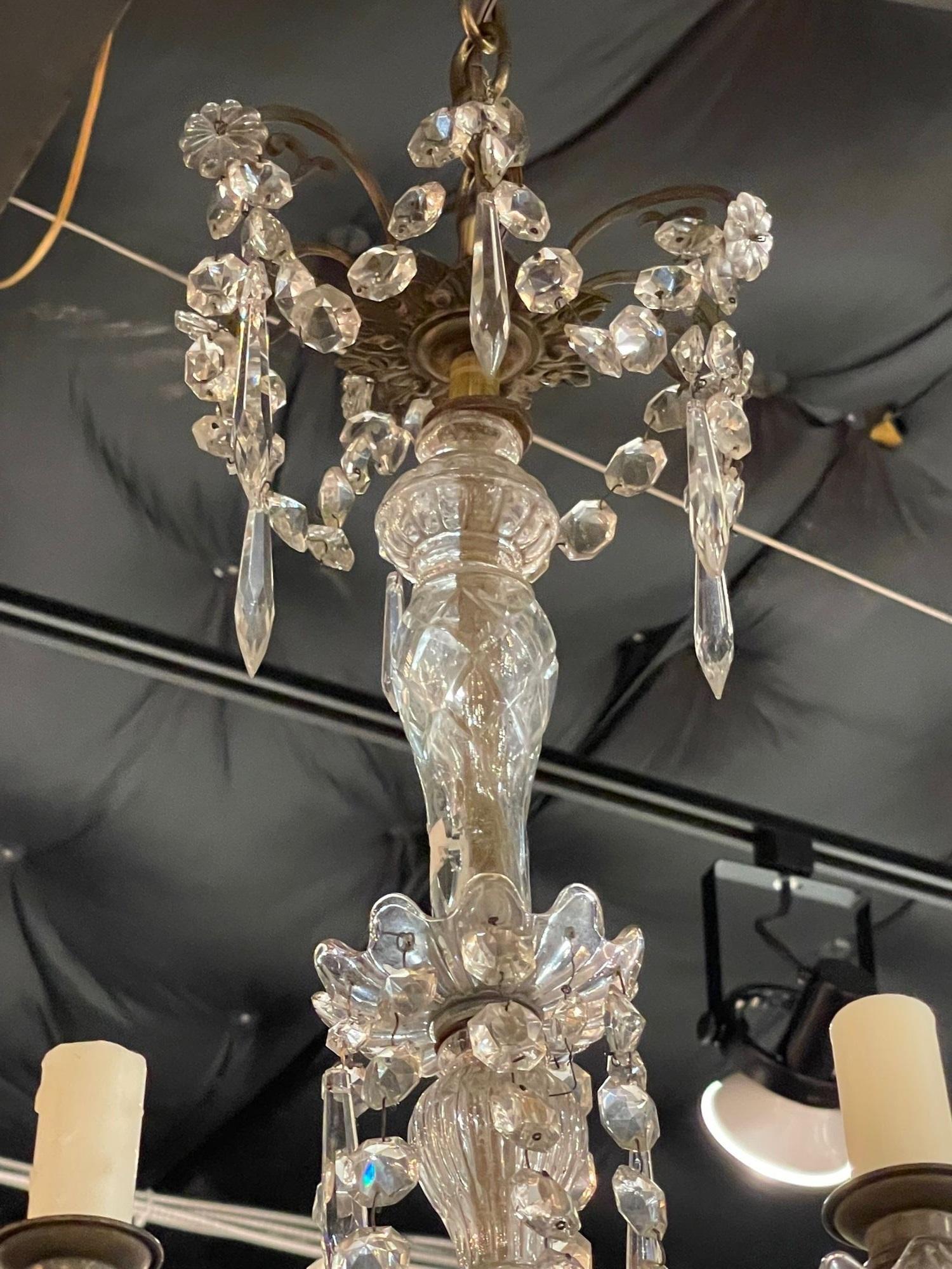Early 20th Century French 5-Light Chandelier For Sale 3