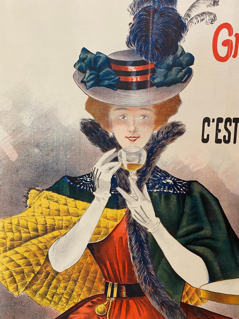 Early 20th Century French Advertising Poster, 'XERES VERMOUTH' c