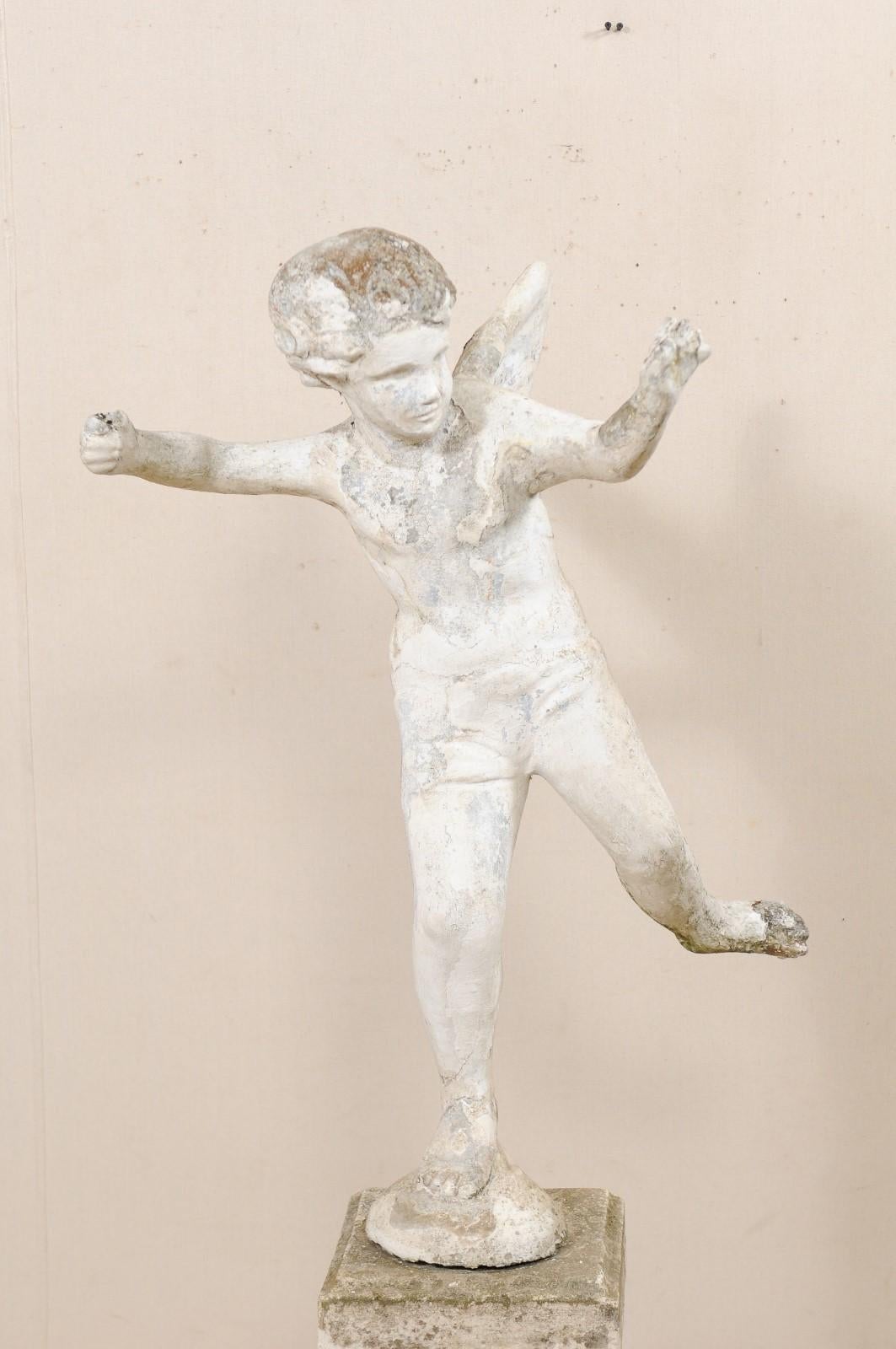 cupidon statue antique