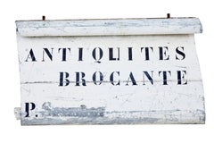 Early 20th Century French Antique Street Shop Sign