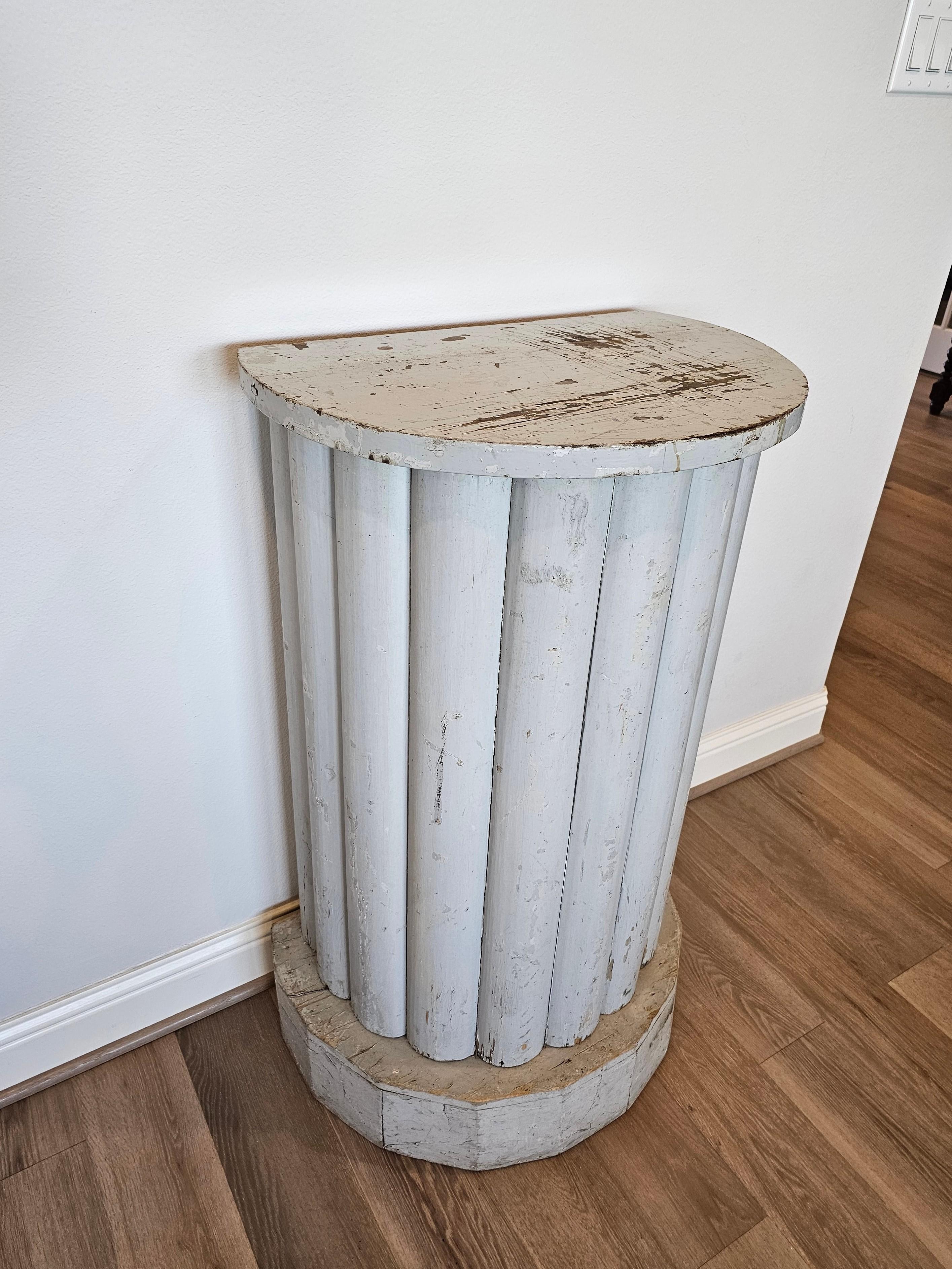 Early 20th Century French Architectural Column Pedestal For Sale 3