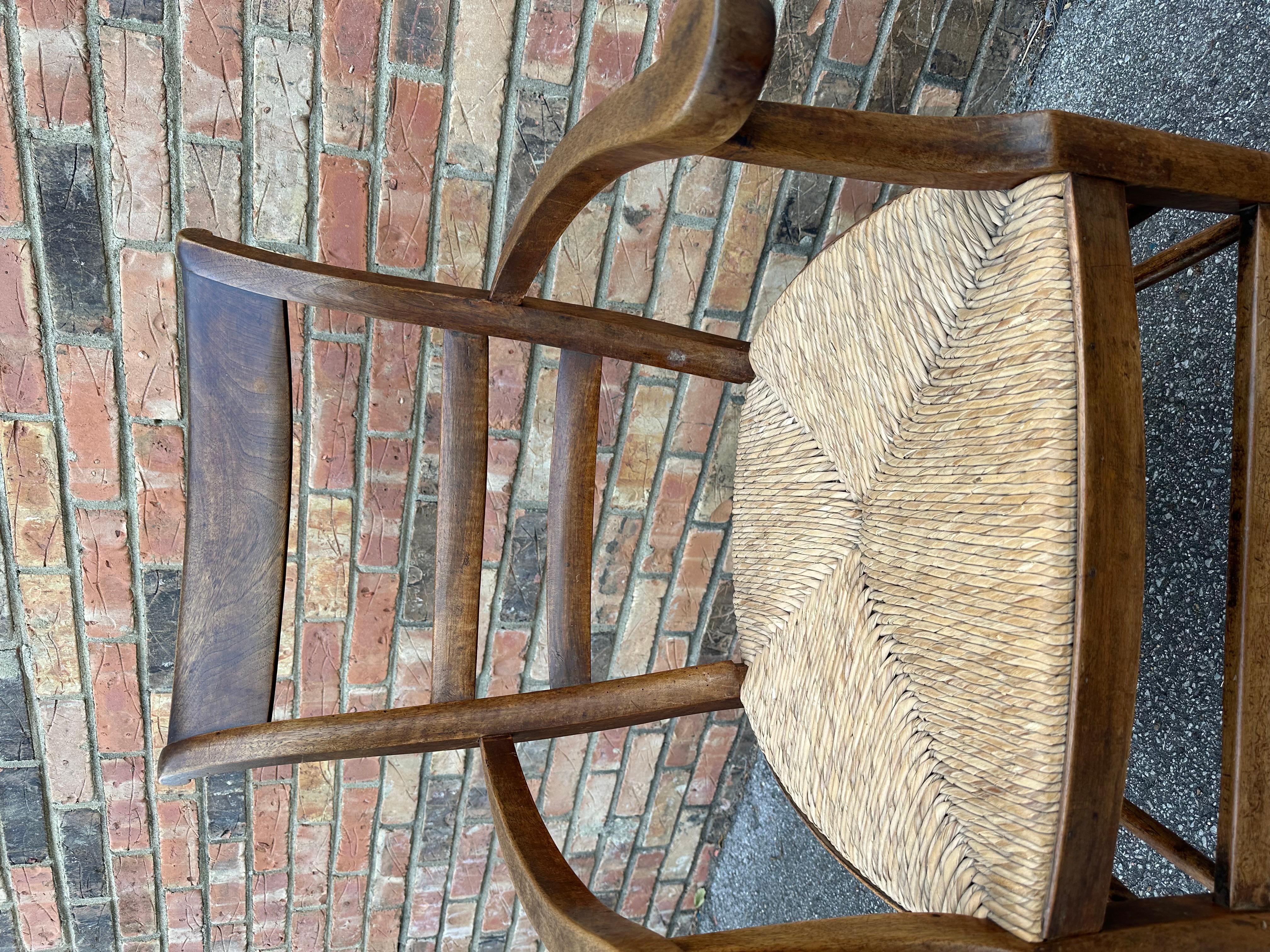Rush Early 20th Century French Armchair