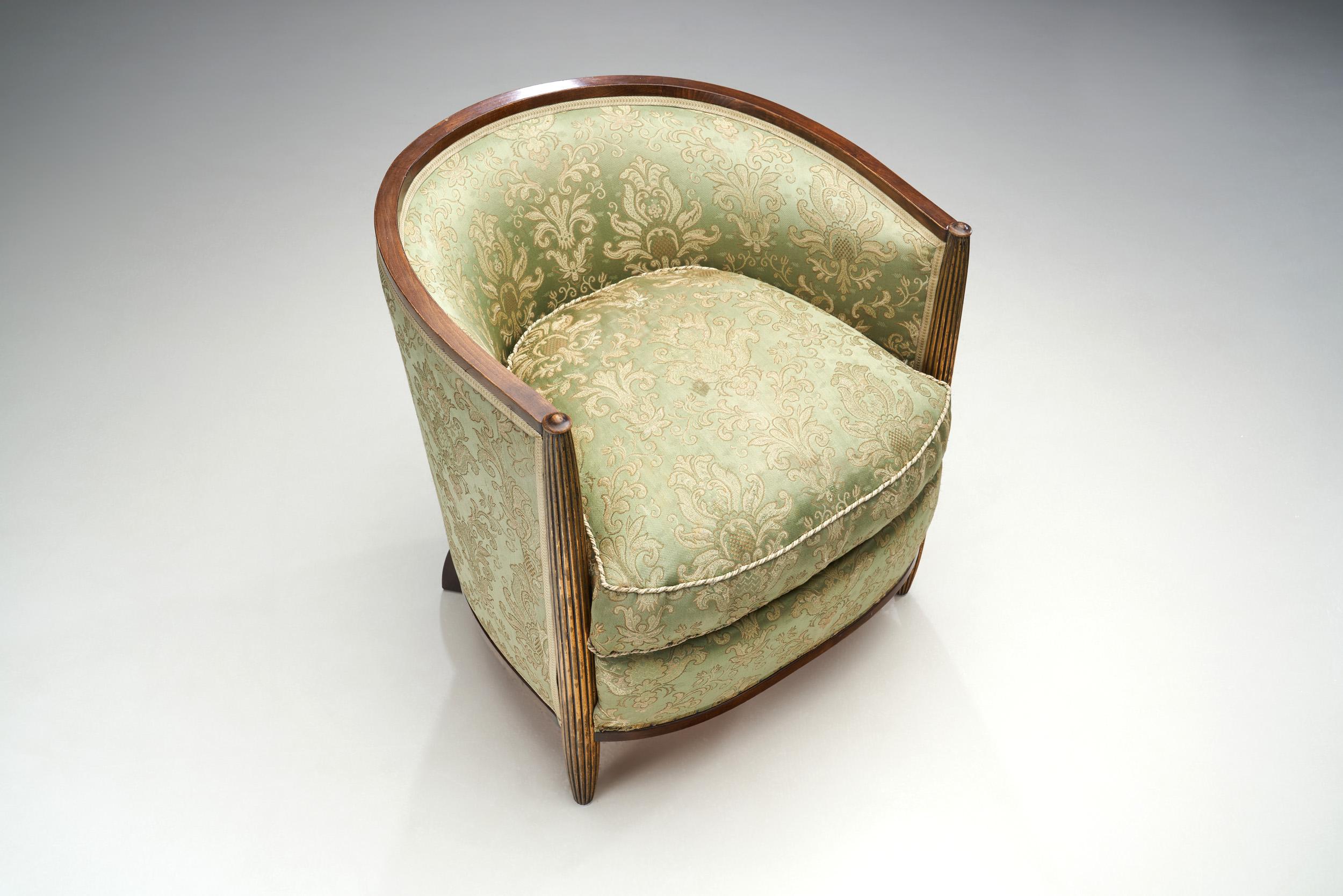 Early 20th Century French Armchair, France ca 1920s For Sale 2