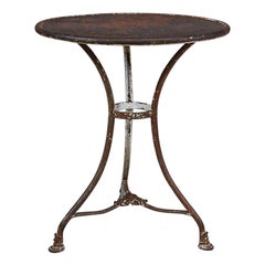 Early 20th Century French Arras Bistro Table