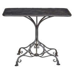 Early 20th Century French Arras Iron Bistro Table