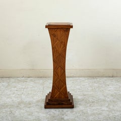 Guéridon en palissandre et bois de rose d'époque Art Déco français du début du 20e siècle