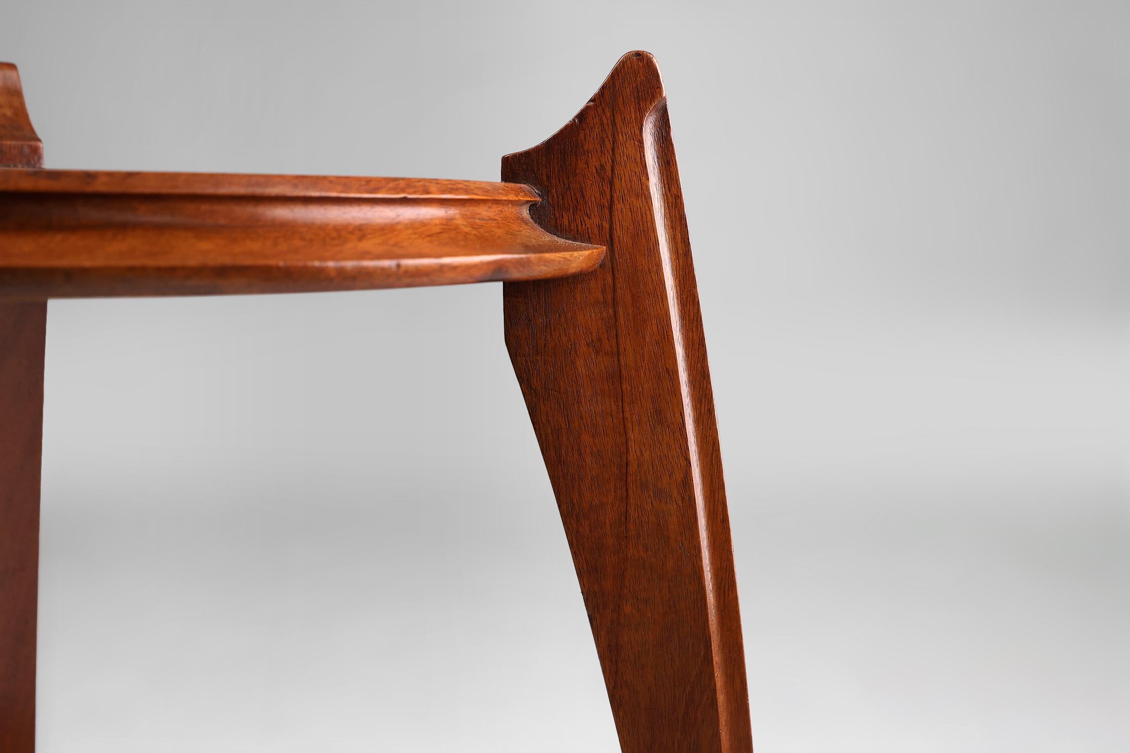 Table d'appoint Art déco française du début du 20e siècle Bon état - En vente à Meulebeke, BE