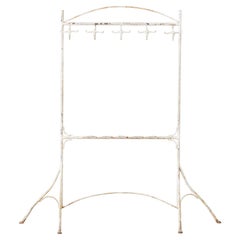 Early 20th Century French Art Nouveau Iron Coat Rack
