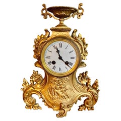 Early 20th Century French Art Nouveau Mantle Clock