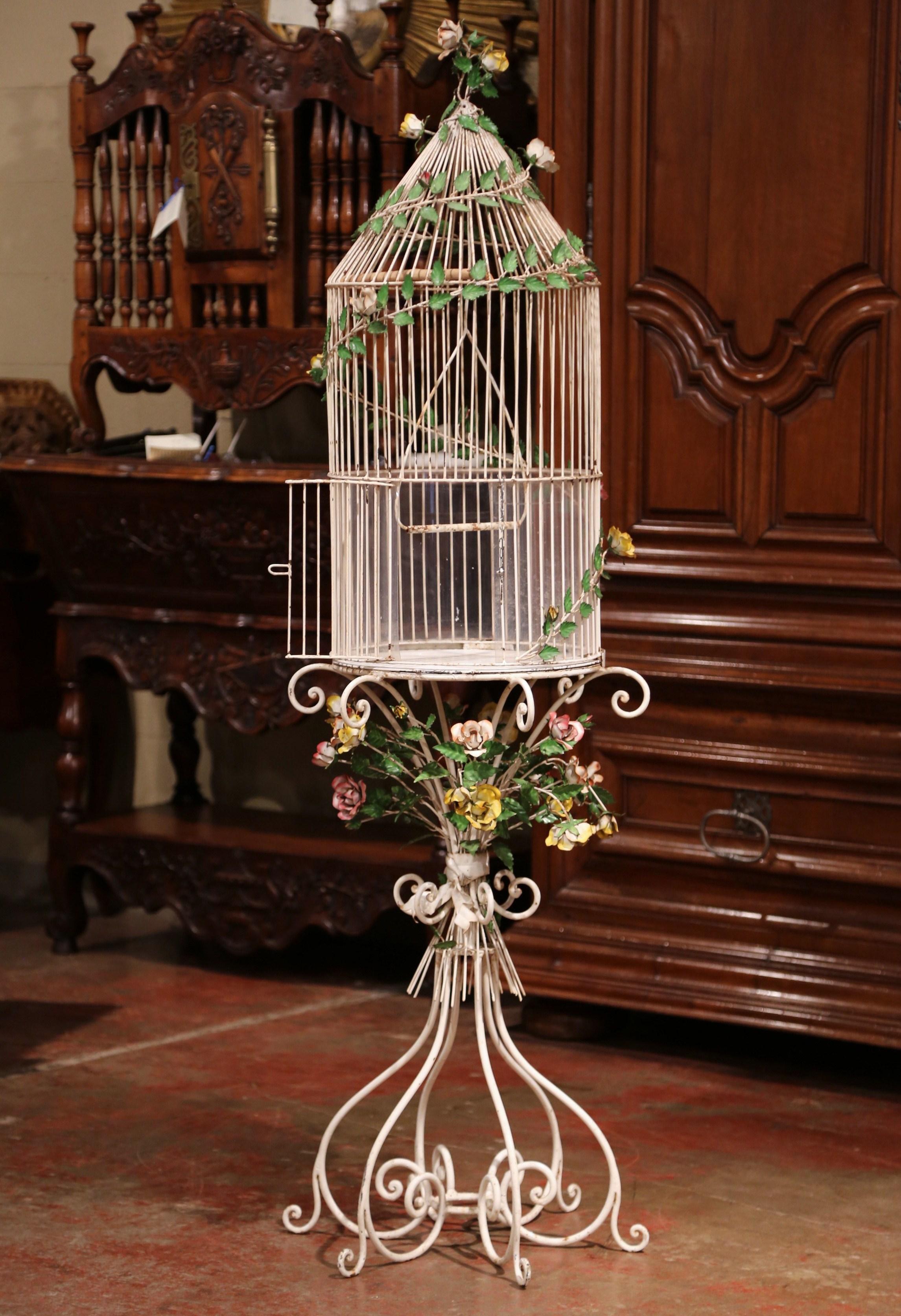art nouveau bird cage