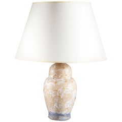 Early 20th Century French Art Pottery Lamp