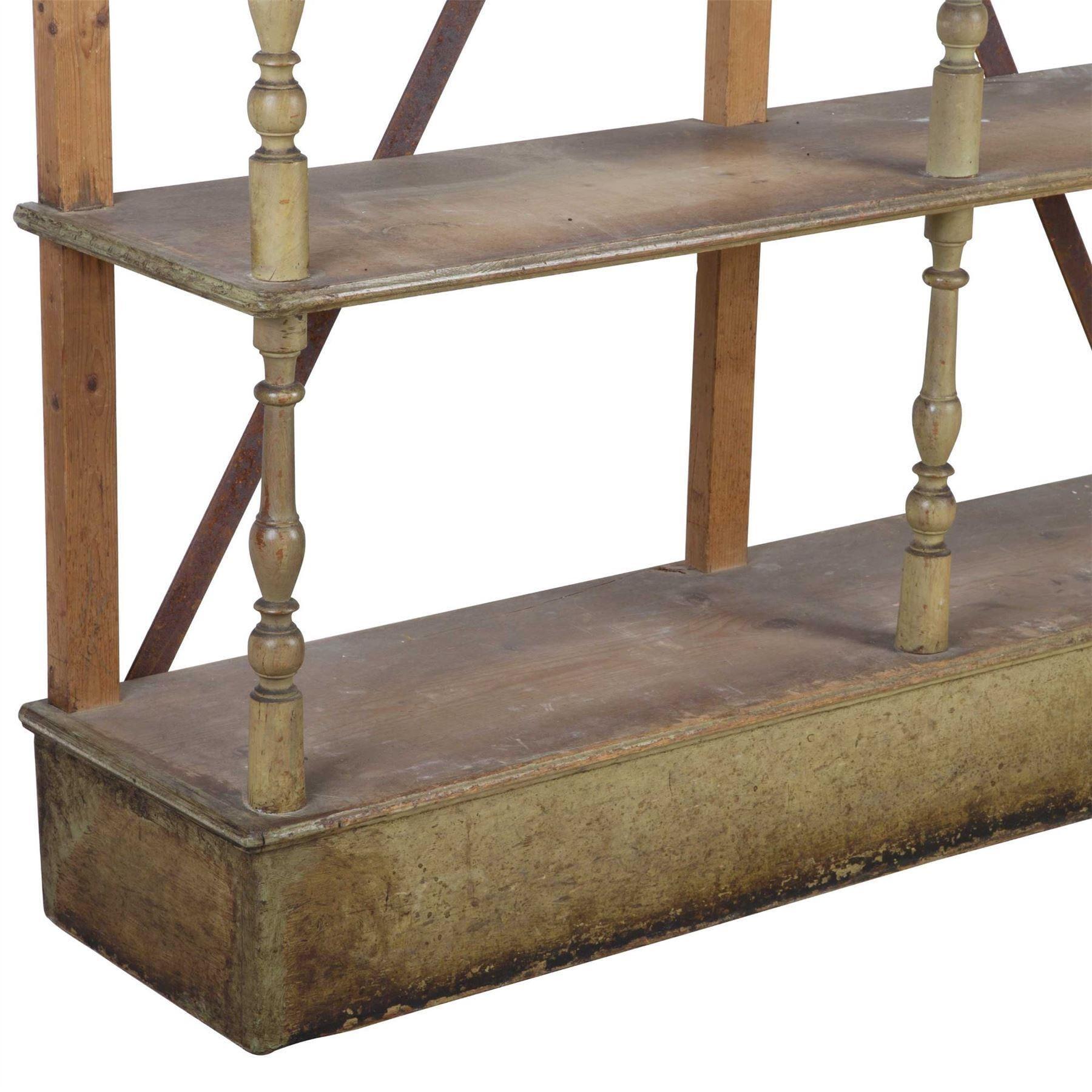 Rustic Early 20th Century French Artist Shelves For Sale