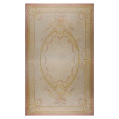 Tappeto Aubusson francese dell'inizio del XX secolo ( 13' 6'' x 22' 6'' - 412 x 686 cm)