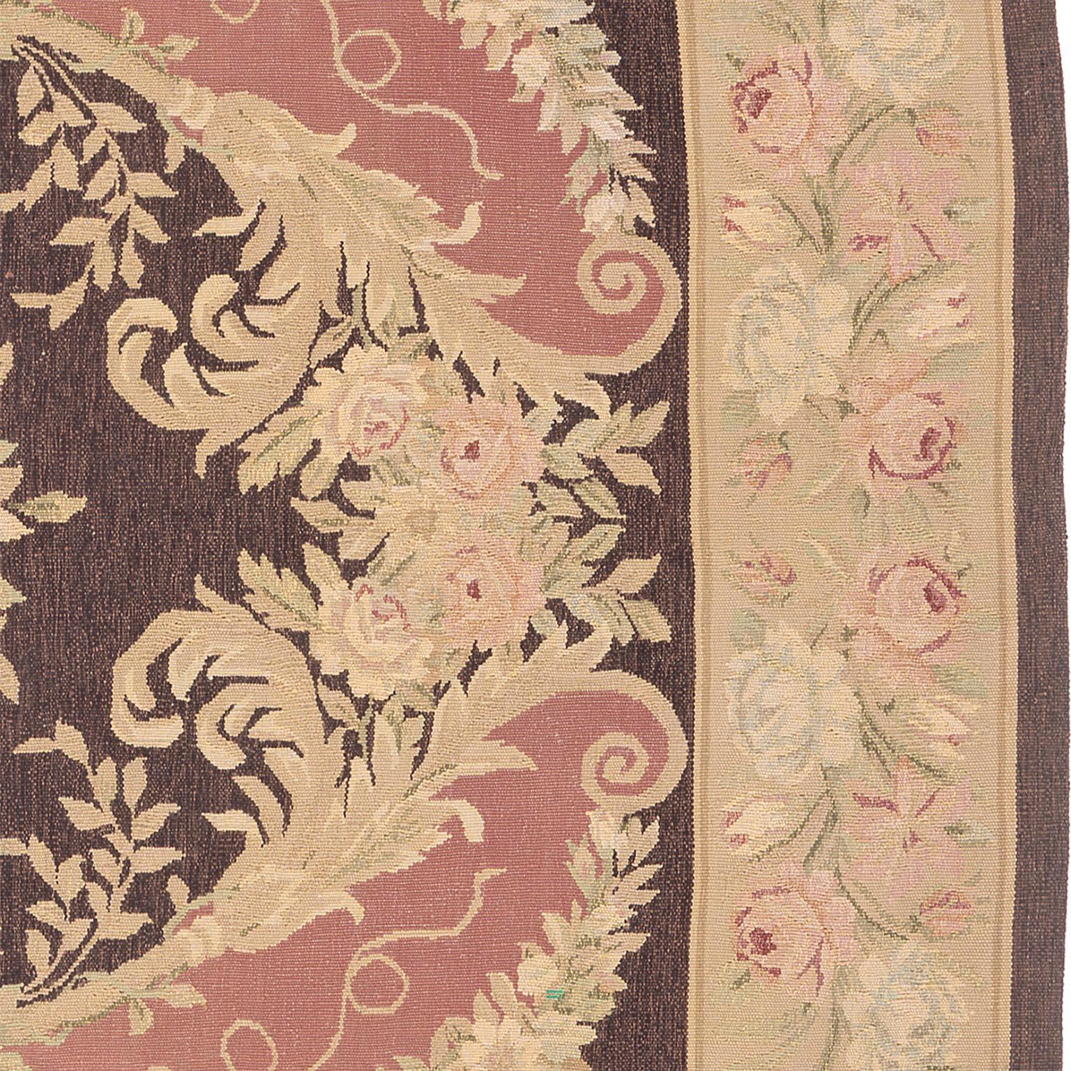 Wool Early-20th Century, French, Aubusson Rug For Sale
