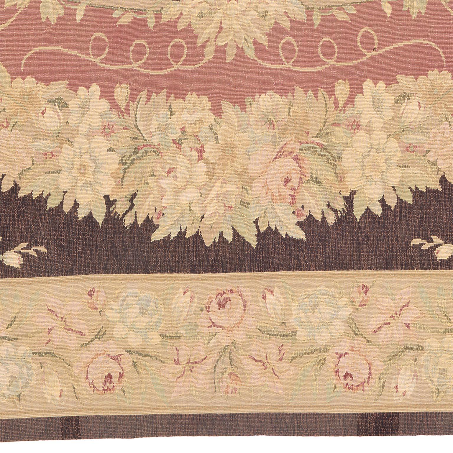 Early-20th Century, French, Aubusson Rug For Sale 1