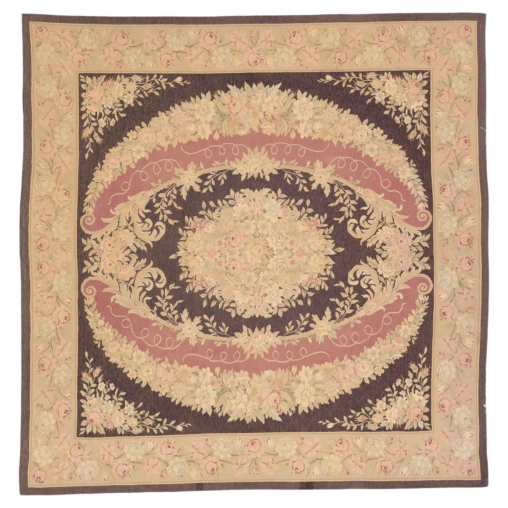 Early-20th Century, French, Aubusson Rug For Sale