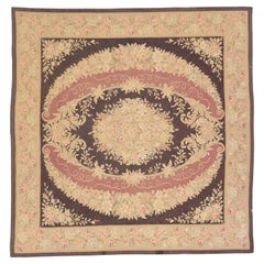 Antique Early-20th Century, French, Aubusson Rug