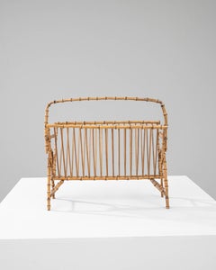 Early 20th Century French Bamboo Newspaper Stand