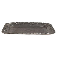 Early 20th Century French Baroque Metal Serving Tray in Good Condition