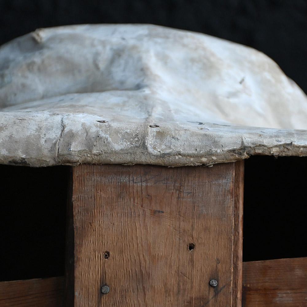 Early 20th Century French Big Mama Papier Mache Bakery Advertising Head Display 6