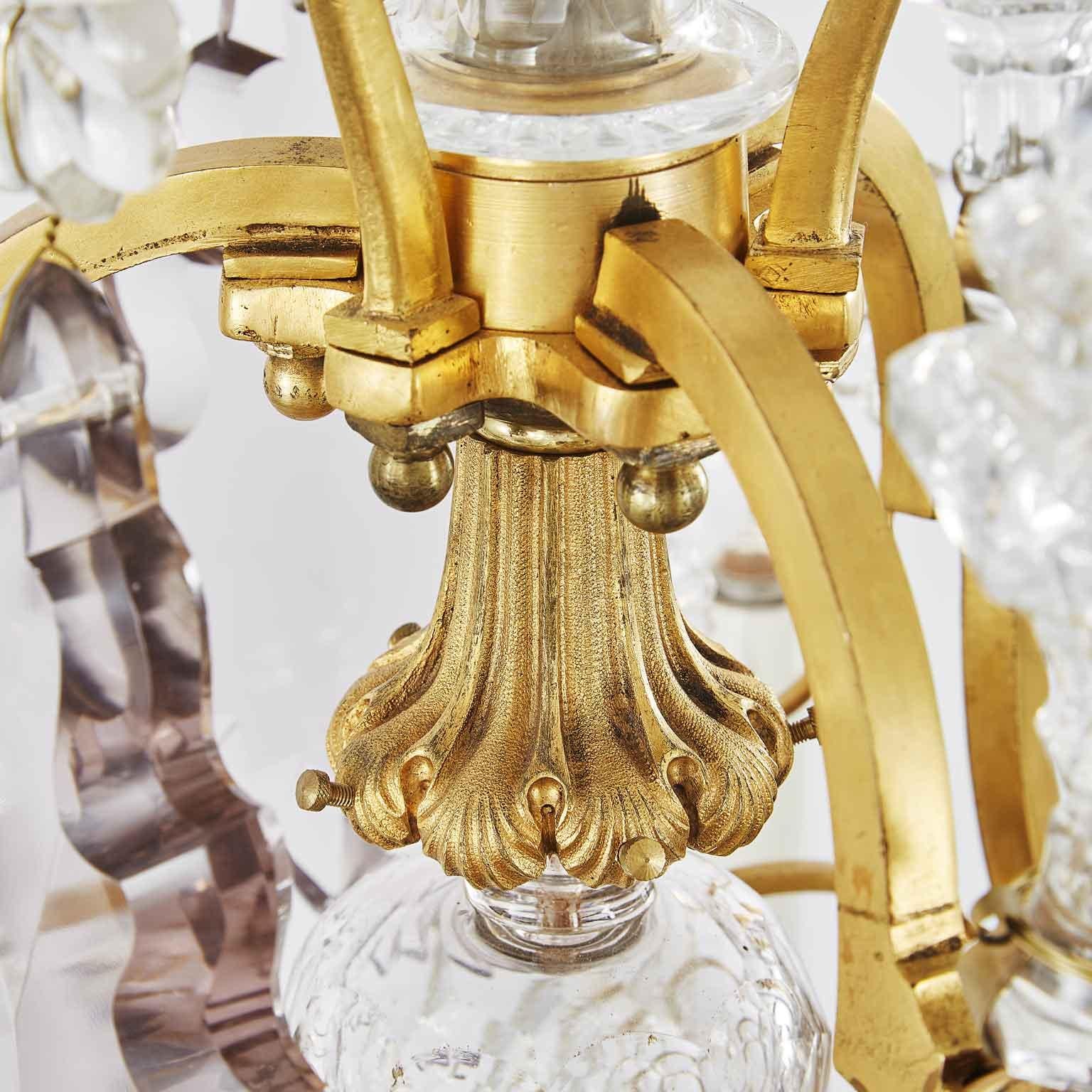 gold birdcage chandelier