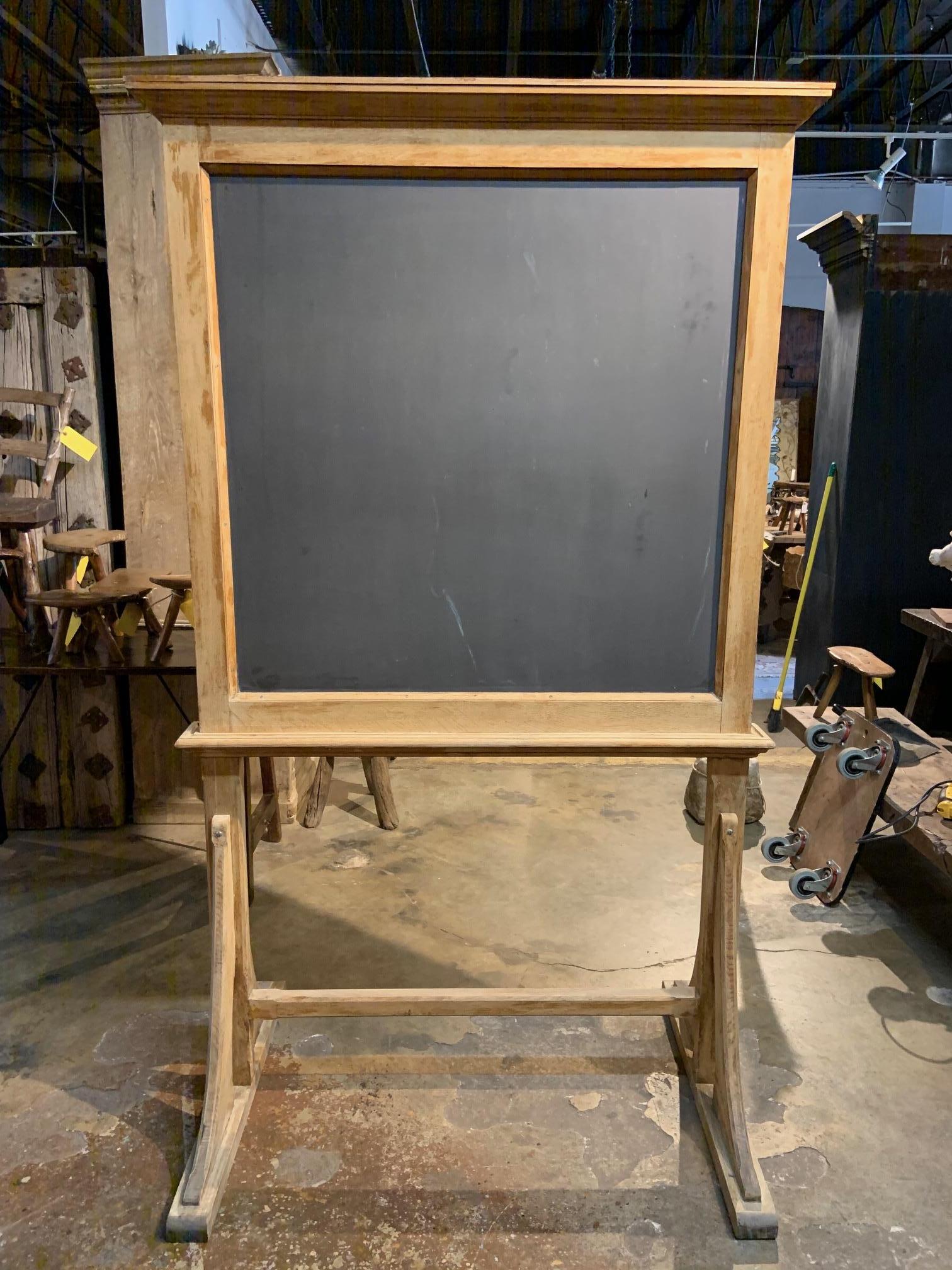 Vintage Shaped Real Chalkboard with Handle 