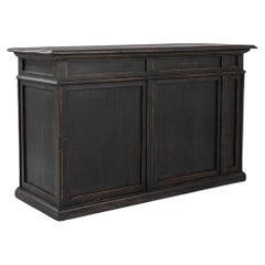 Early 20th Century French Black Patinated Counter