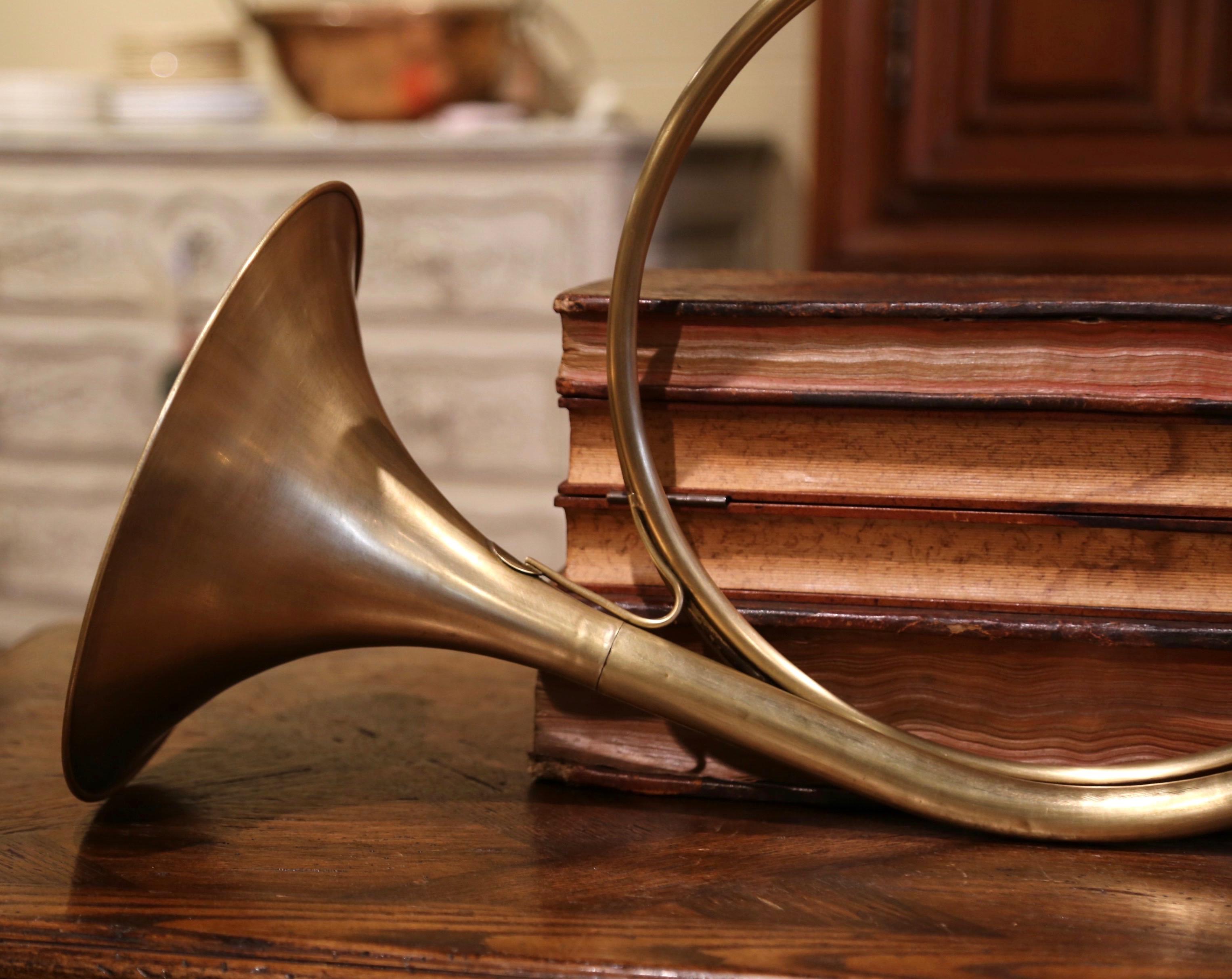 Hand-Crafted Early 20th Century French Brass 