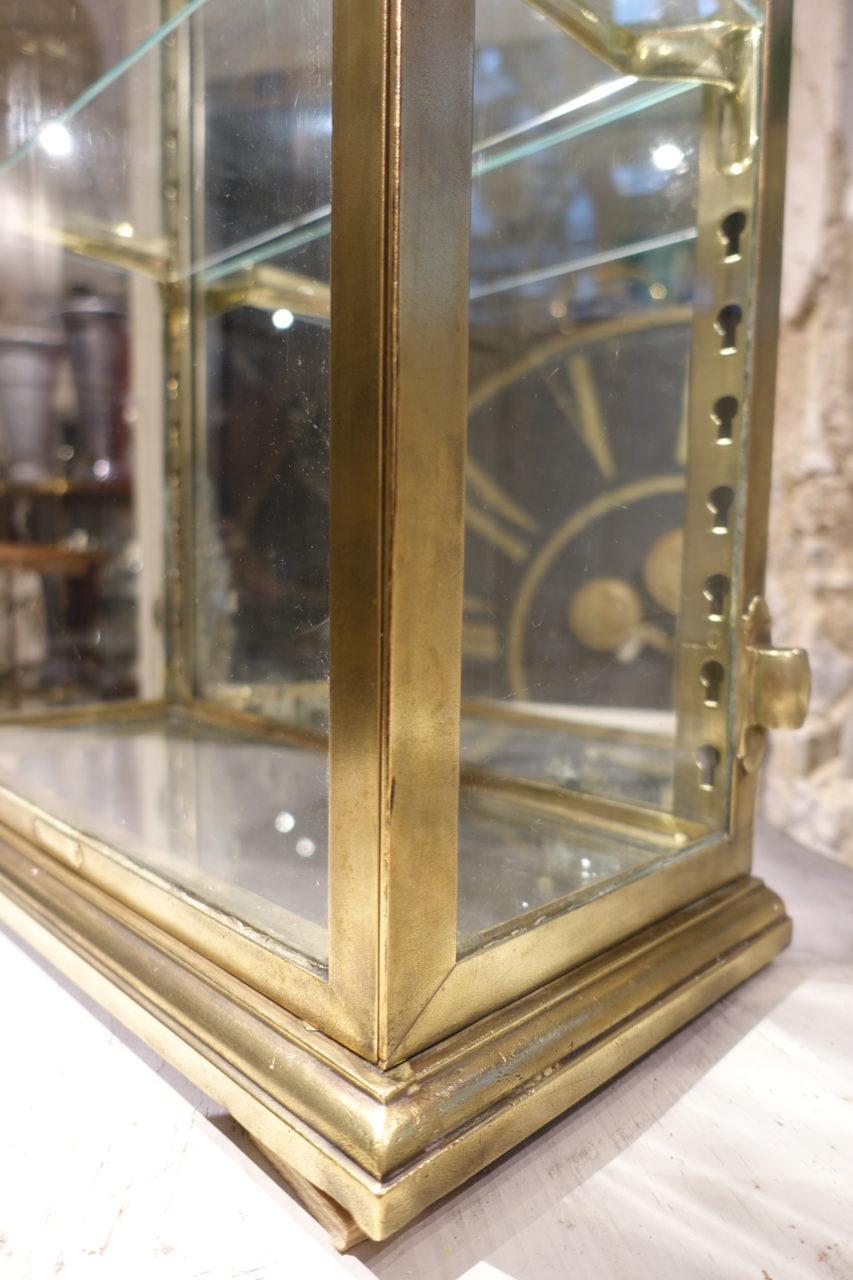 Early 20th Century, French Brass Display Cabinet 3