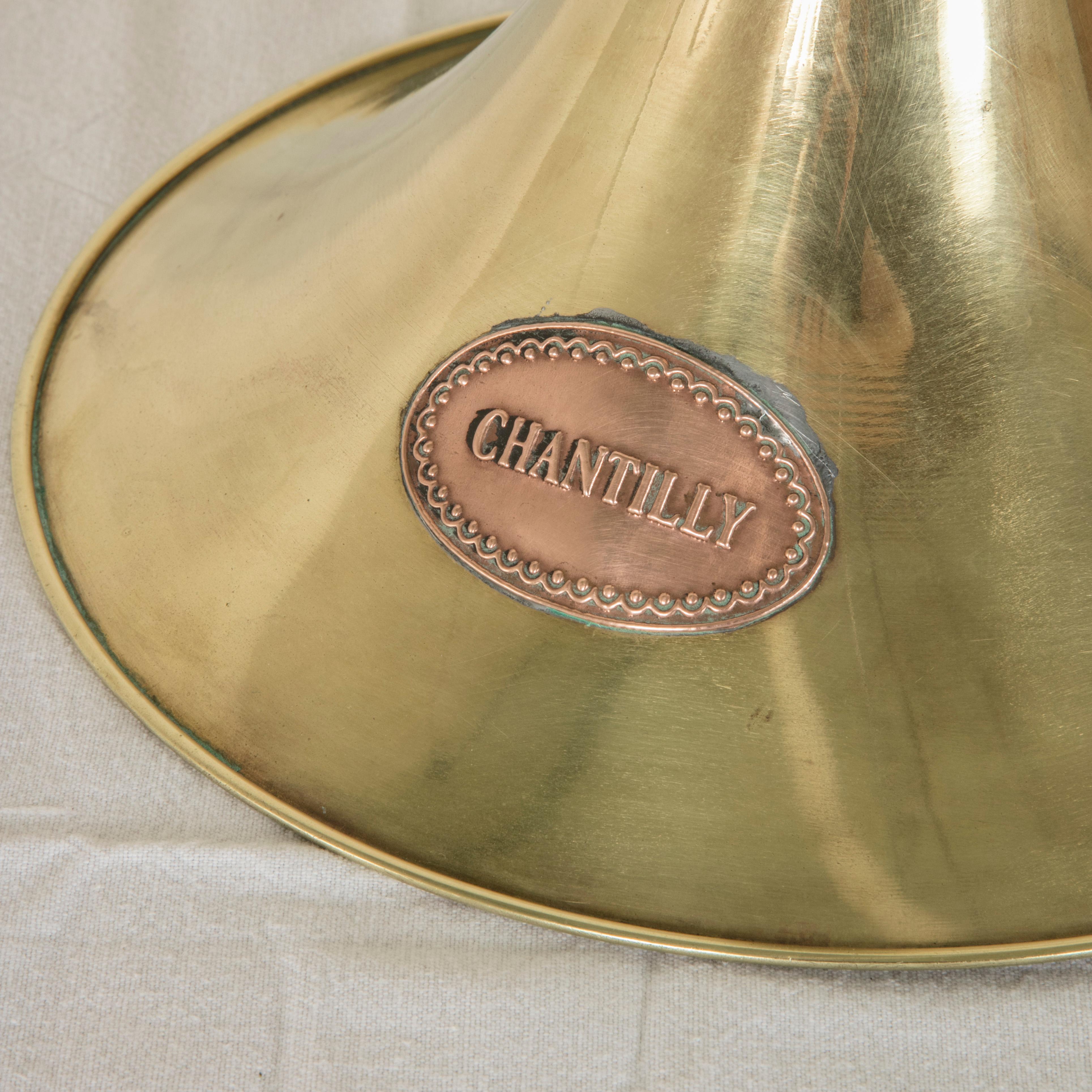 Early 20th Century French Brass Hunting Horn from the Chateau de Chantilly 3