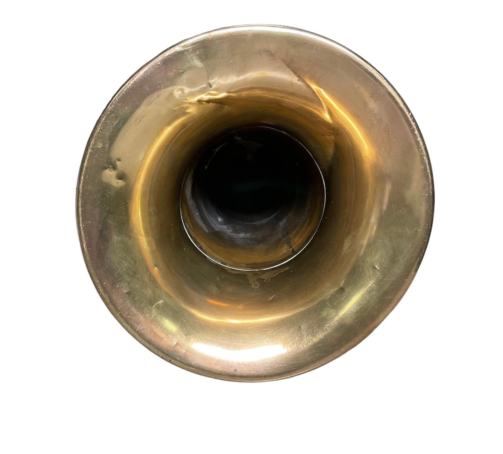 Early 20th Century French Brass Klaxon Horn 7