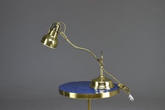 Early 20th Century French Brass Lamp