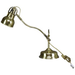 Early 20th Century French Brass Lamp