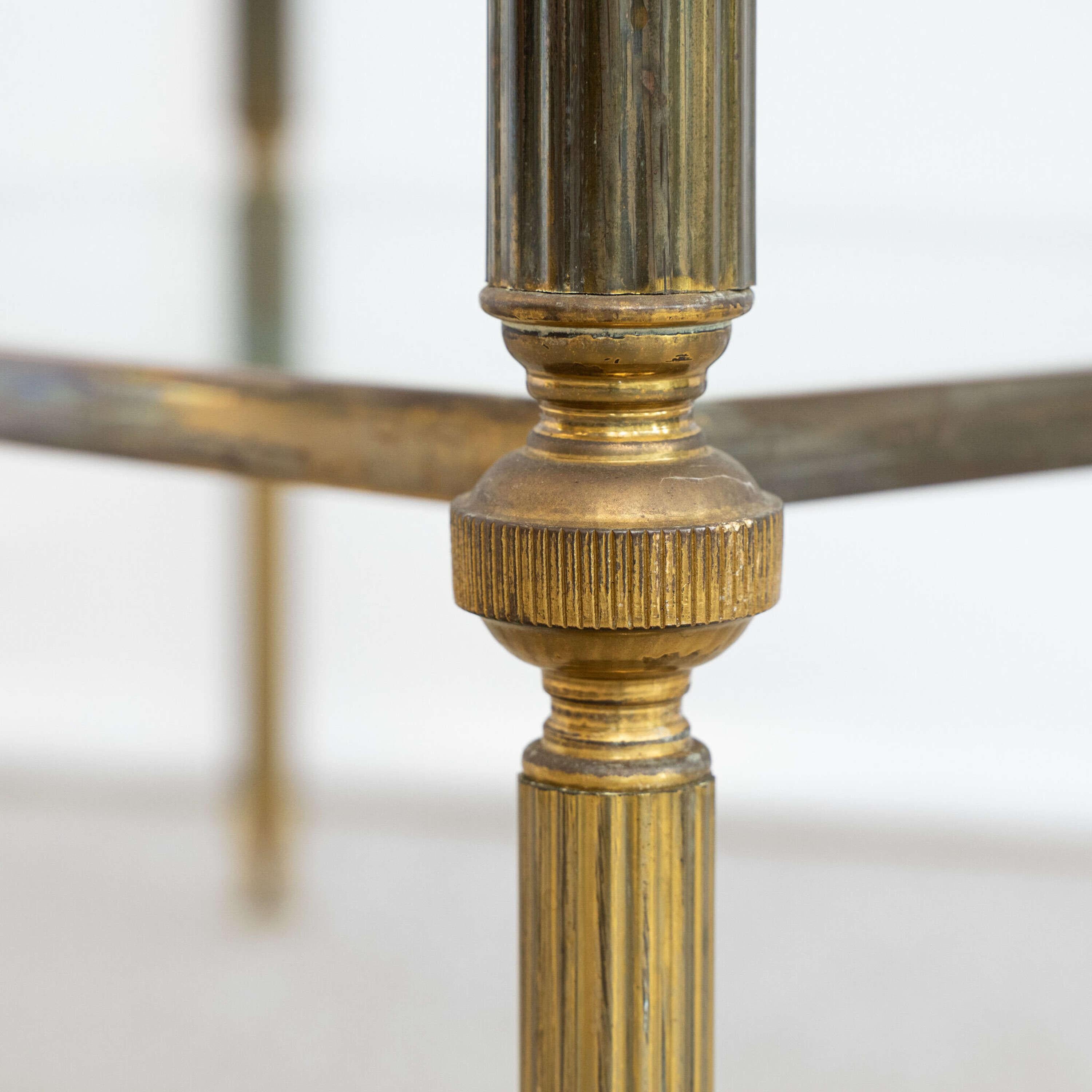 20ième siècle Table d'appoint en laiton du début du 20e siècle en vente