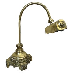 Early 20th century French Brass Table Lamp, 1900s