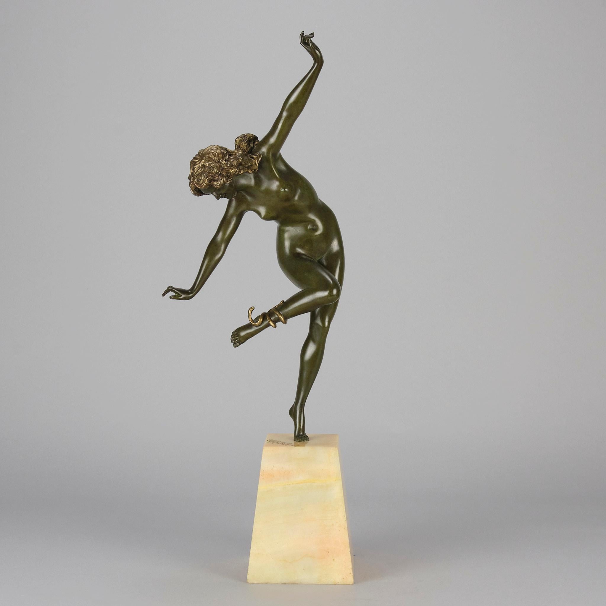 Art Deco Early 20th Century French Bronze 