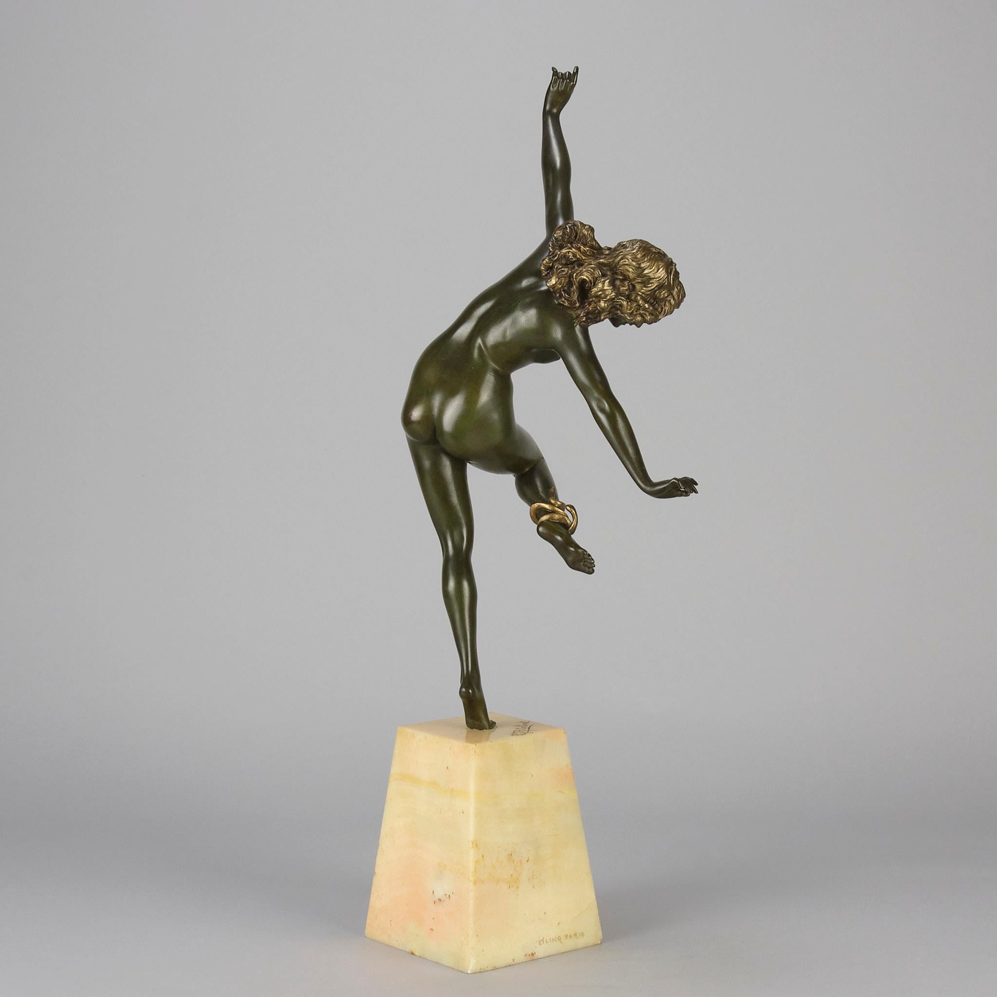 Early 20th Century French Bronze 