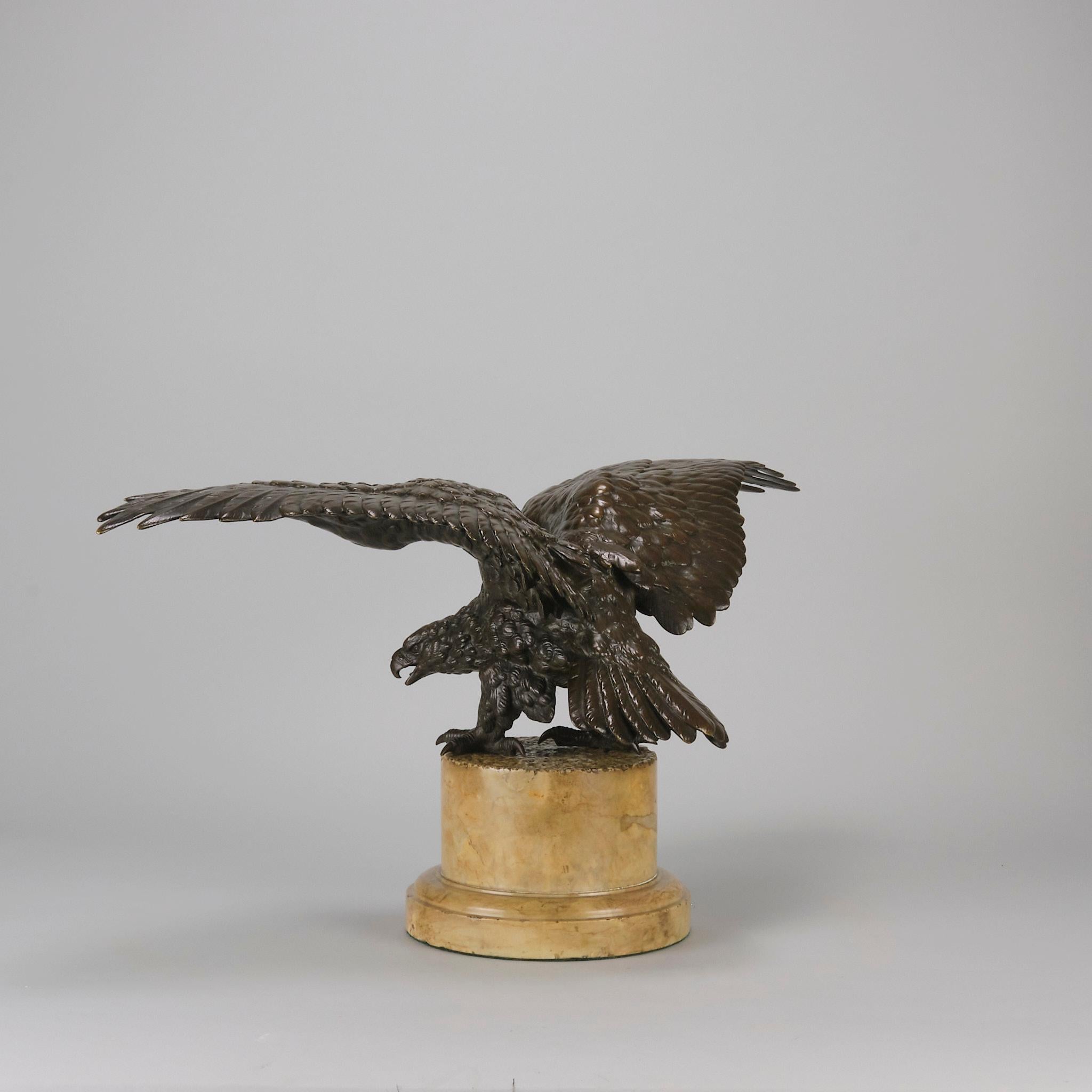 Early 20th Century French Bronze Entitled 