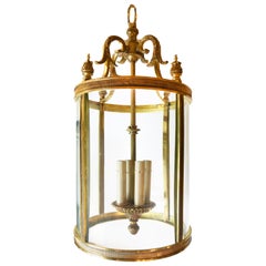 Early 20th Century French Bronze Lantern