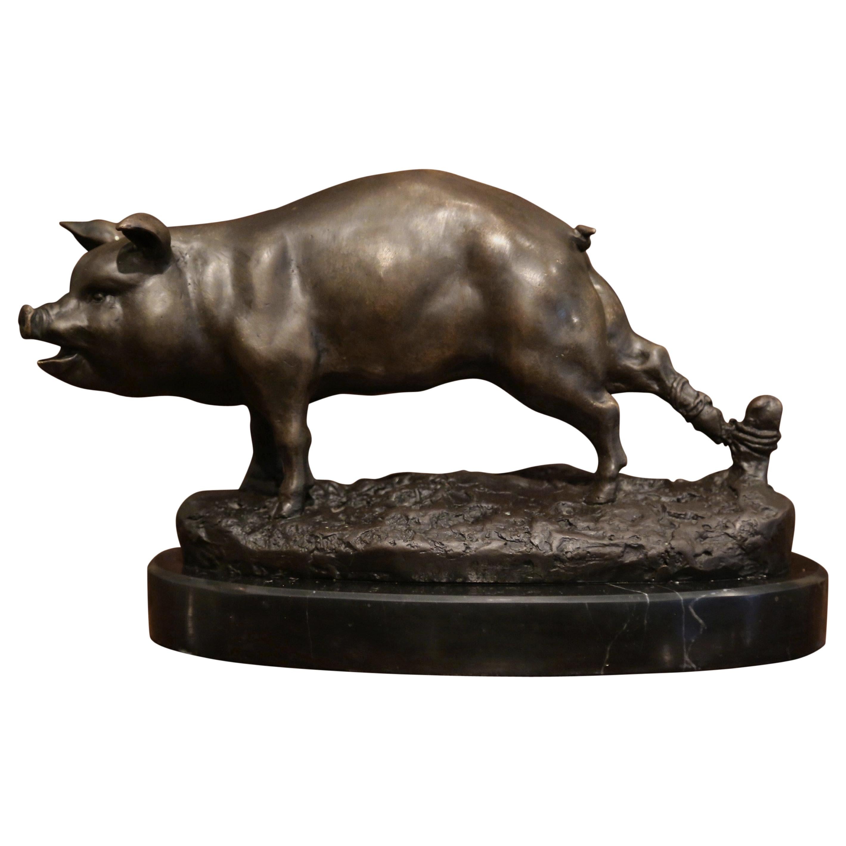 Bronze Pigs 10 For Sale on 1stDibs