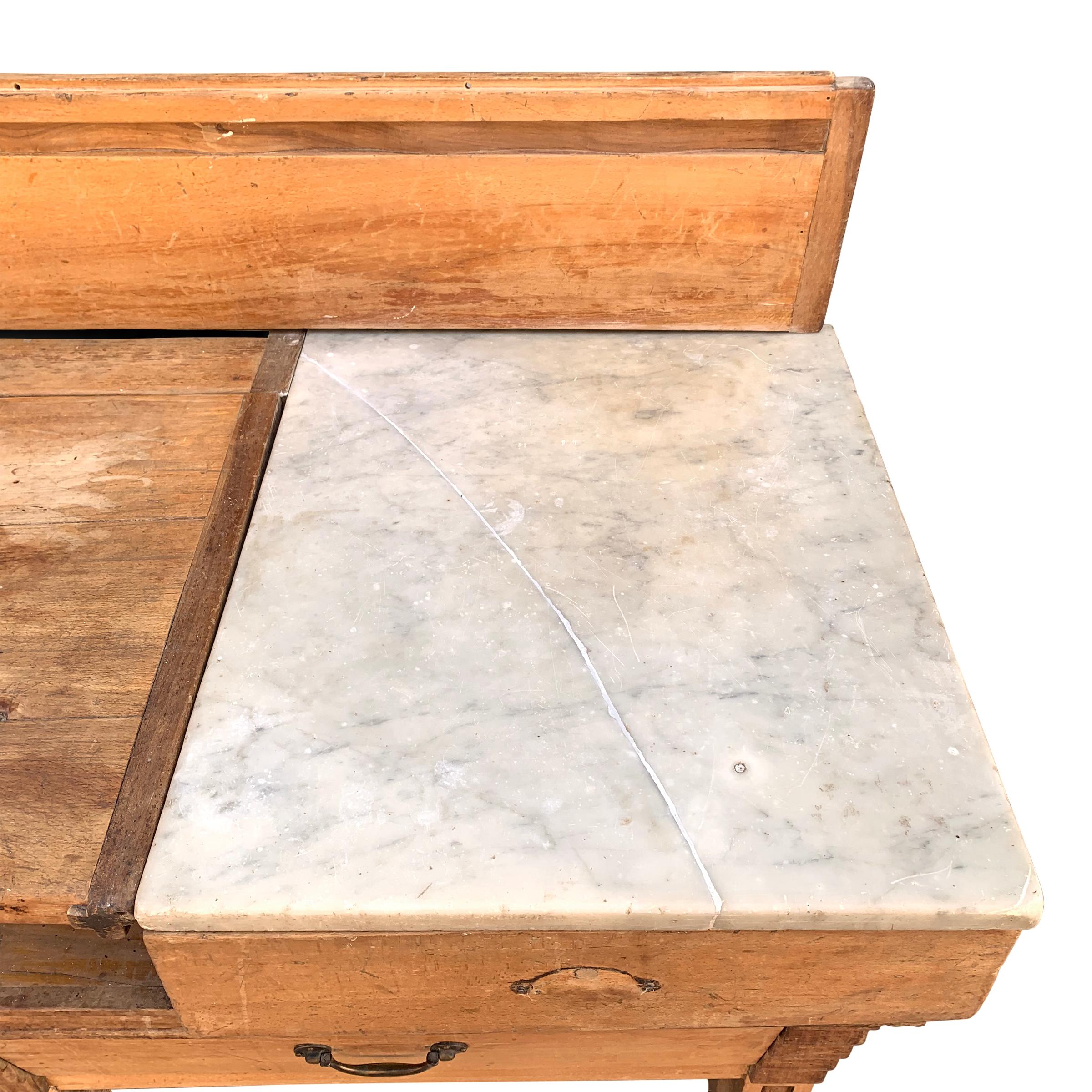 Early 20th Century French Butcher's Block 3