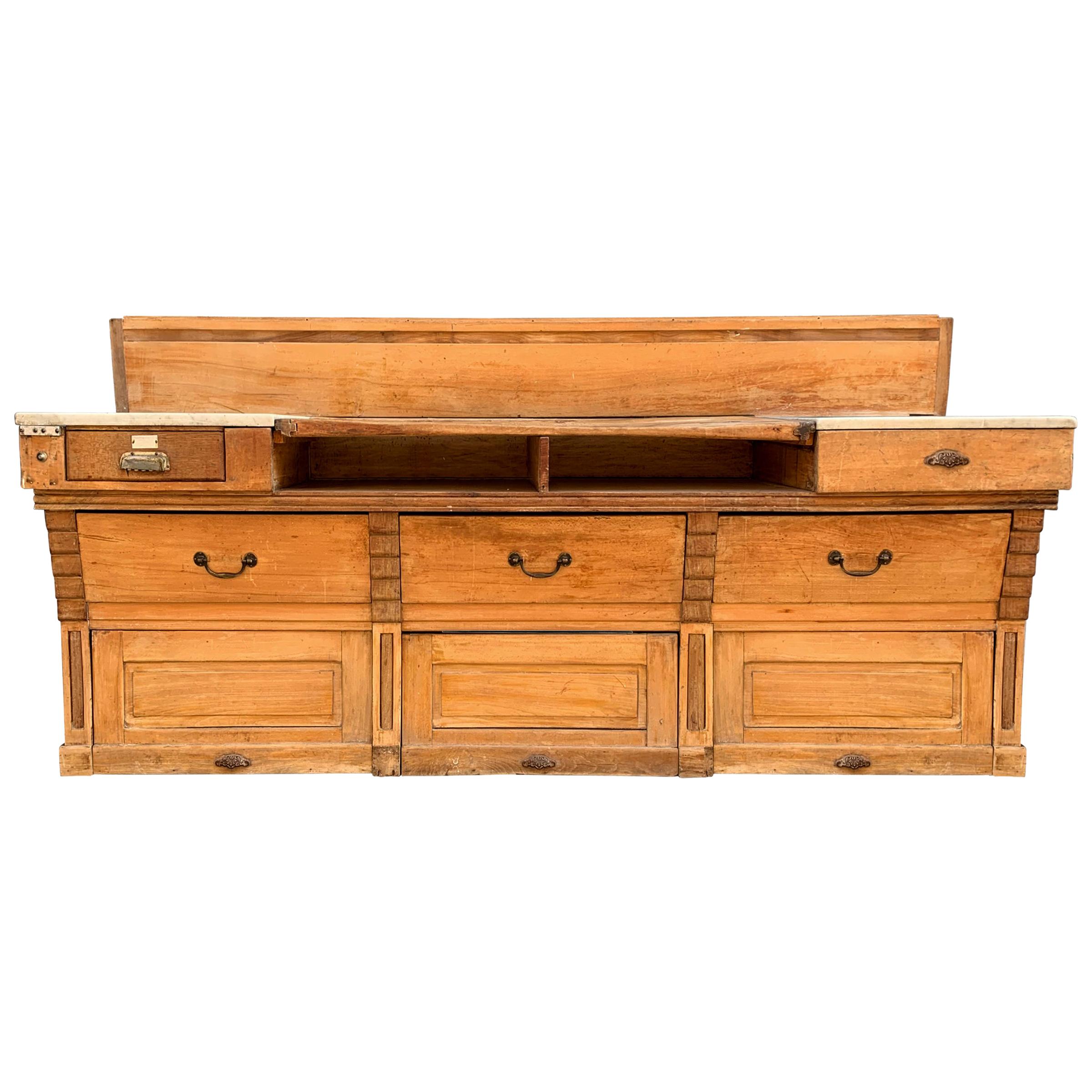 Early 20th Century French Butcher's Block at 1stDibs