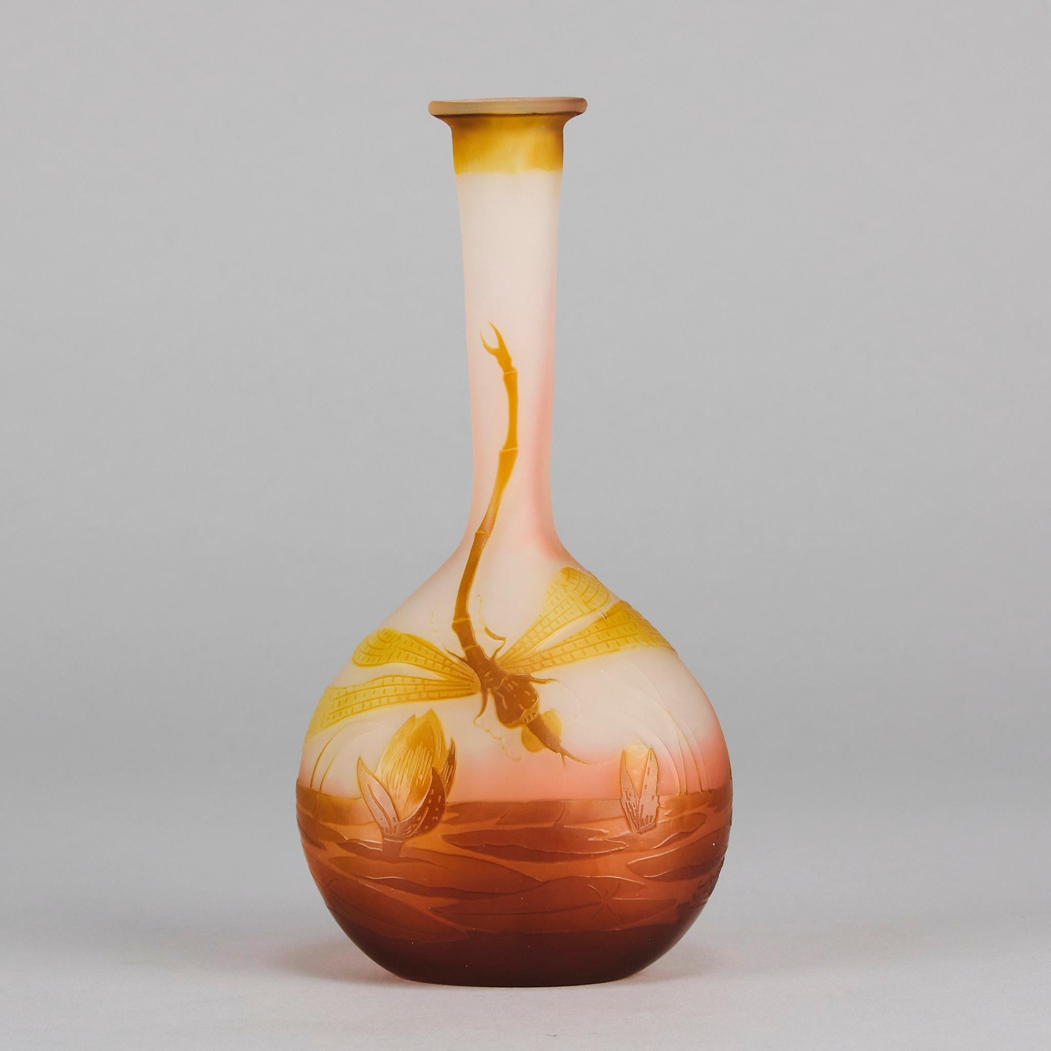 Französisches Kamee-Glas 