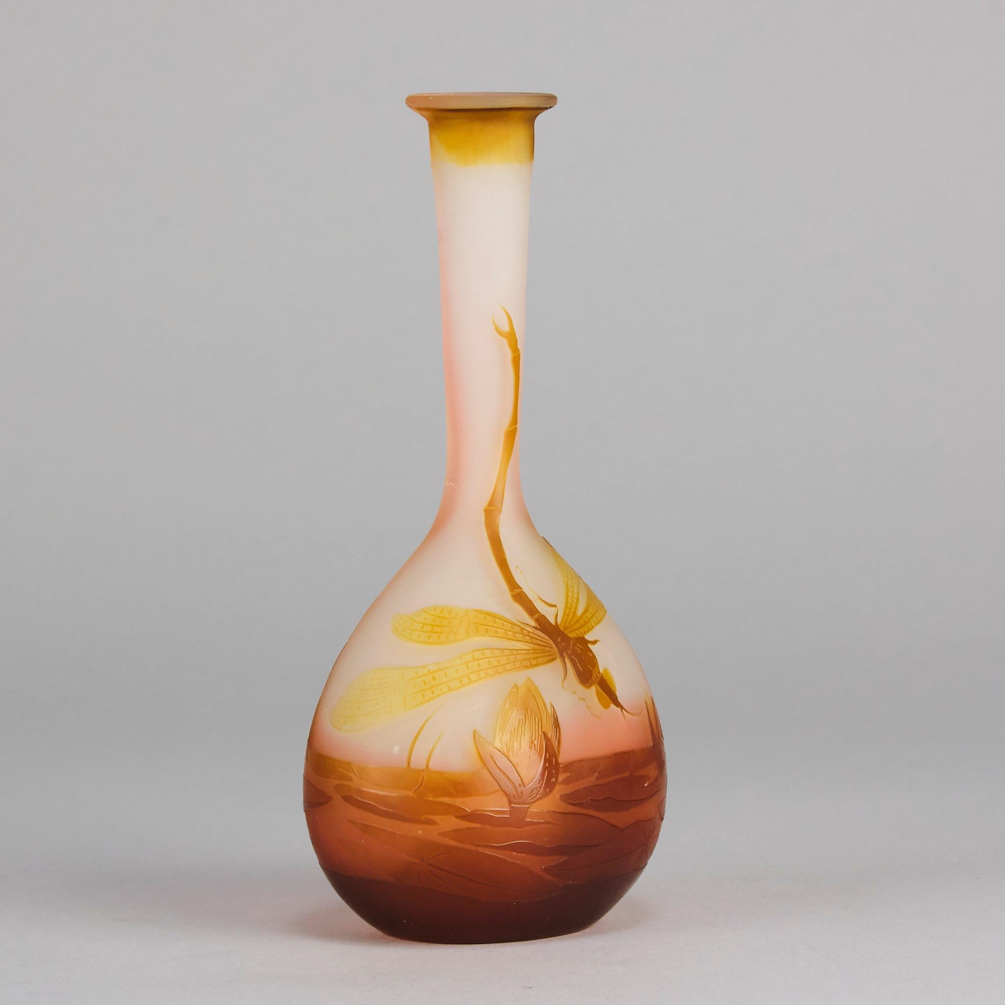 Französisches Kamee-Glas 